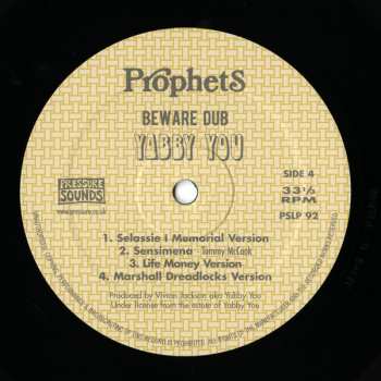 2LP The Prophets: Beware Dub
