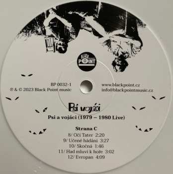 2LP Psí Vojáci: Psi A Vojáci (1979-1980 Live) CLR