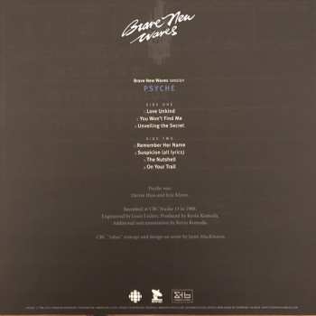 LP Psyche: Brave New Waves Session LTD | CLR
