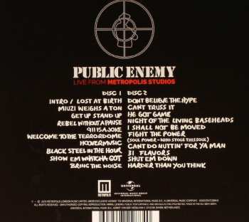 2CD Public Enemy: Live From Metropolis Studios