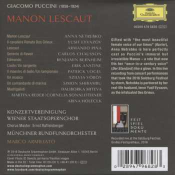 2CD/Box Set Giacomo Puccini: Manon Lescaut