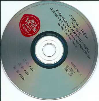 CD Giacomo Puccini: Tosca Highlights