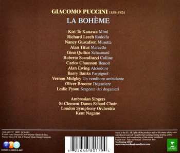 2CD Giacomo Puccini: La Boheme