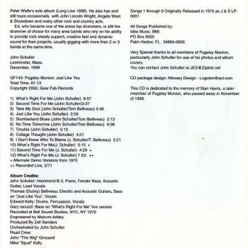 CD Pugsley Munion: Just Like You