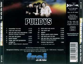 CD Puhdys: Frei Wie Die Geier