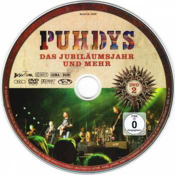 2DVD Puhdys: Live Aus Der O2-World