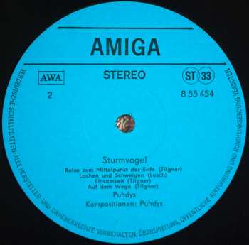 LP Puhdys: Puhdys 3: Sturmvogel