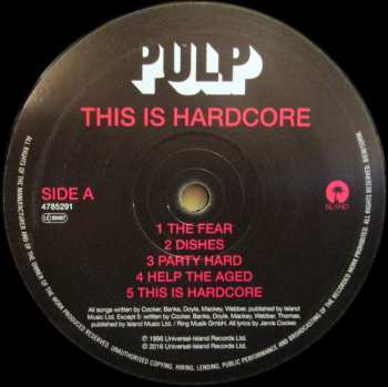 2LP Pulp: This Is Hardcore