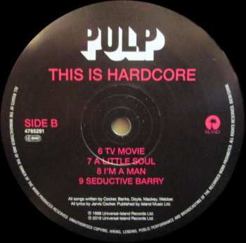 2LP Pulp: This Is Hardcore