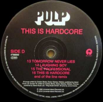 2LP Pulp: This Is Hardcore