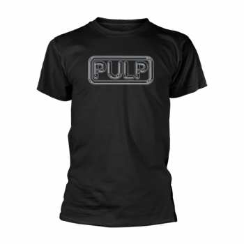 Merch Pulp: Tričko Different Class Logo Pulp (black/white) XXL
