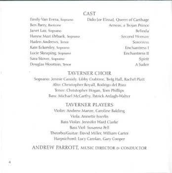 CD Henry Purcell: Dido & Aeneas