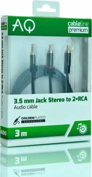 Hi-Fi PX42030 - 3,5 mm Jack - 2 x RCA - 3 m