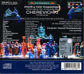 3CD/Box Set Pyotr Ilyich Tchaikovsky: Cherevichki