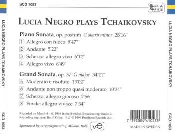 CD Pyotr Ilyich Tchaikovsky: Piano Sonata / Grand Sonata