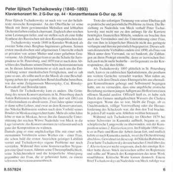 CD Pyotr Ilyich Tchaikovsky: Piano Concerto No. 2 / Concert Fantasy