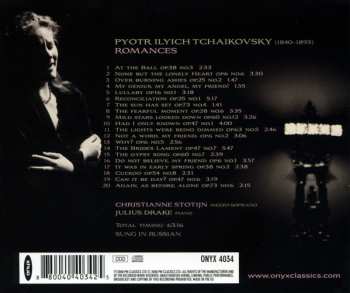 CD Pyotr Ilyich Tchaikovsky: Romances