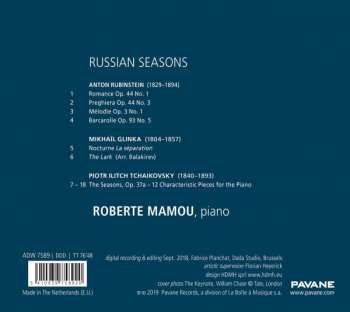CD Pyotr Ilyich Tchaikovsky: Russian Seasons