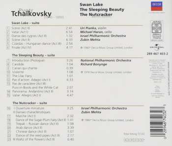 CD Pyotr Ilyich Tchaikovsky: Swan Lake, The Sleeping Beauty, The Nutcracker Ballet Suites
