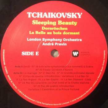 3LP/Box Set Pyotr Ilyich Tchaikovsky: Sleeping Beauty (Complete Ballet)