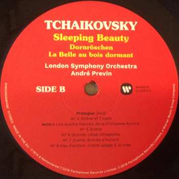 3LP/Box Set Pyotr Ilyich Tchaikovsky: Sleeping Beauty (Complete Ballet)
