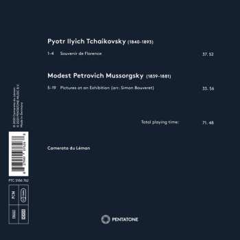 CD Pyotr Ilyich Tchaikovsky: Souvenir de Florence; Pictures At An Exhibition PIC | DIGI