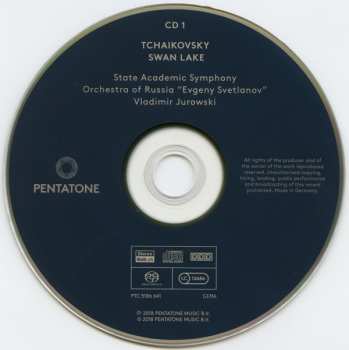 2SACD Pyotr Ilyich Tchaikovsky: Swan Lake