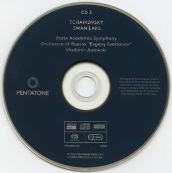 2SACD Pyotr Ilyich Tchaikovsky: Swan Lake