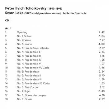 2SACD Pyotr Ilyich Tchaikovsky: Swan Lake