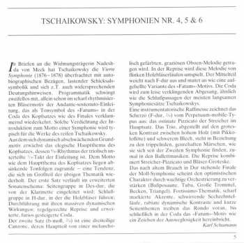 2CD Pyotr Ilyich Tchaikovsky: Symphonies 4, 5 & 6 "Pathétique"