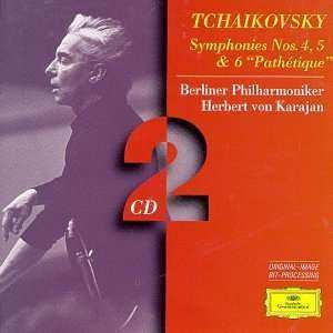 2CD Pyotr Ilyich Tchaikovsky: Symphonies 4, 5 & 6 "Pathétique"