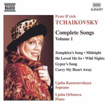 CD Pyotr Ilyich Tchaikovsky: Tchaikovsky: Complete Songs Vol. 1