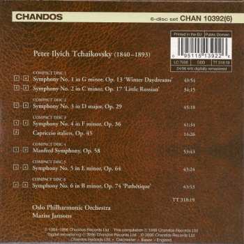 6CD/Box Set Pyotr Ilyich Tchaikovsky: The Symphonies