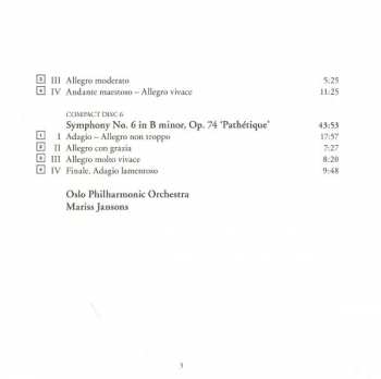 6CD/Box Set Pyotr Ilyich Tchaikovsky: The Symphonies