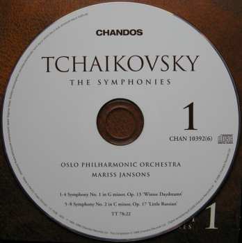 6CD/Box Set Pyotr Ilyich Tchaikovsky: The Symphonies