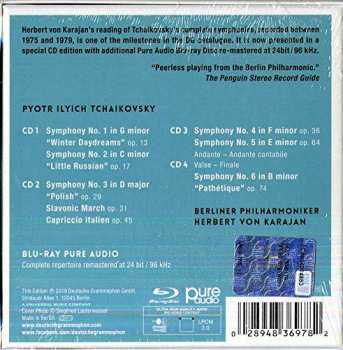 4CD/Box Set/Blu-ray Pyotr Ilyich Tchaikovsky: Symphonies 1-6