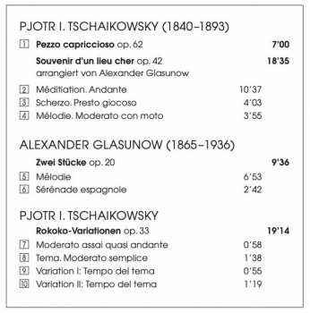 CD Pyotr Ilyich Tchaikovsky: Trip To Russia