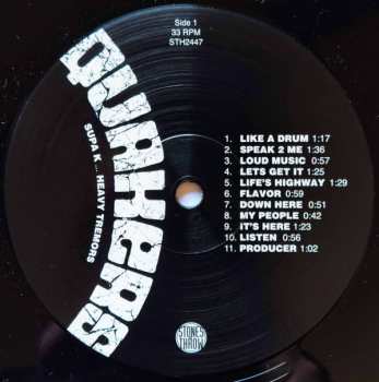 2LP Quakers: Supa K: Heavy Tremors
