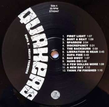 2LP Quakers: Supa K: Heavy Tremors