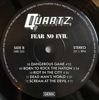 LP Quartz: Fear No Evil