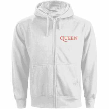 Merch Queen: Women's Zip-up Sweatshirt Classic Crest 