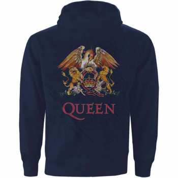 Merch Queen: Mikina Se Zipem Classic Crest  S