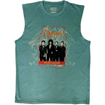 Merch Queen: Tank T-shirt Face It Alone