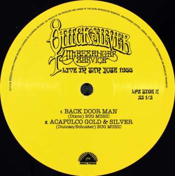 2LP Quicksilver Messenger Service: Live In San Jose 1966