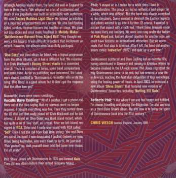 CD Quintessence: Dive Deep