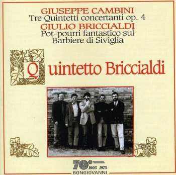 CD Patrick De Ritis: Giuseppe Cambini - Giulio Briccialdi