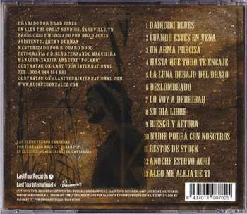 CD Quique González: Daiquiri Blues
