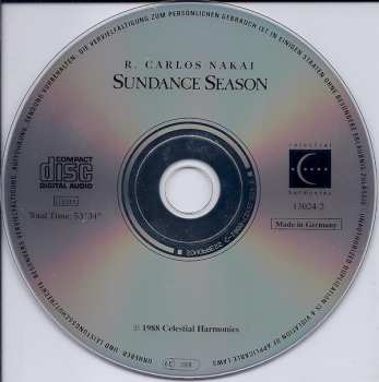 CD R. Carlos Nakai: Sundance Season