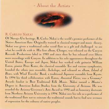 CD R. Carlos Nakai & William Eaton & Will Clipman: Feather, Stone & Light
