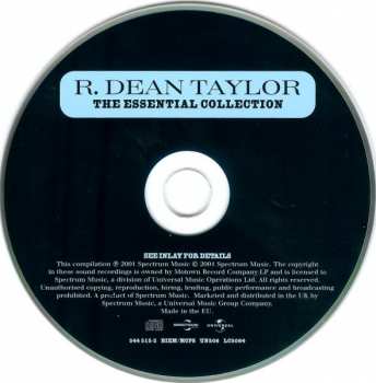 CD R. Dean Taylor: The Essential Collection